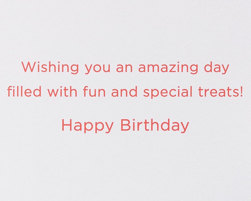 Papyrus Disney Birthday Card (Fun and Special Treats) - Image 3